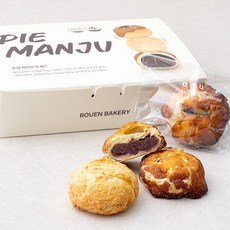 후앙 파이만쥬 팥앙금 70g x 3p + 백앙금 70g x 3p, 420g, 1세트