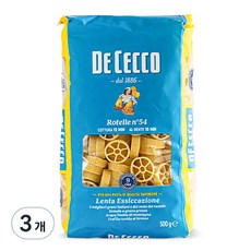 DE CECCO 得科 車輪麵 N.54, 500g, 3個