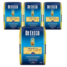 데체코 리가토니, 500g, 4개