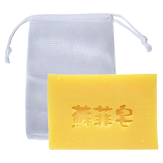 Sophie Savon 蘇菲皂 基礎淨膚皂 附網袋 中性肌/中油肌適用, 1個, 100g