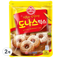 오뚜기 도나스믹스, 1kg, 2개