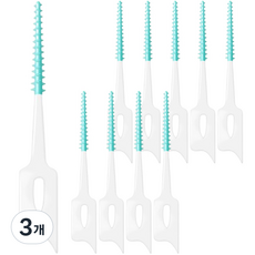르메이스 치아 브러쉬 치간 칫솔 케이스 민트, 10개입, 3개