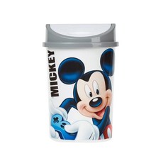Disney 迪士尼 米奇系列 塑膠垃圾桶 4.5L, 13 x 27cm