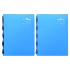 모닝글로리 음악파일 40매 50111-88764, 블루, 2개