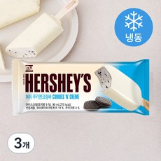 허쉬 쿠키앤크림바 (냉동), 90ml, 1개입, 3개