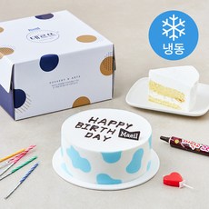 데르뜨 우유 케이크 만들기 세트 1호 450g (냉동), 1세트