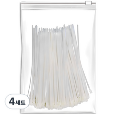 ender 可彎曲束線帶, 4套, 白色