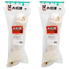 大嚐津 打結骨 粗蛋白80%以上 幫助愛犬牙齒健康, 牛奶, 2個