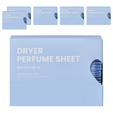 iLBiA 烘衣機香氛柔軟紙 - 棉花藍, 6個, 40入