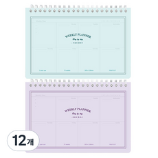 PINKFOOT 週計畫本, 12個, 隨機出貨