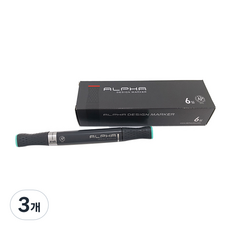 알파색채 디자인마카 G165 MintGreen 6p, 1색, 3개
