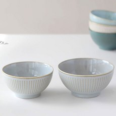 NICOTT Everyday collection 飯碗湯碗組, 灰色, 飯碗 + 湯碗