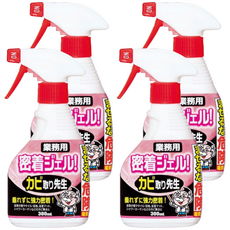 COGIT 除霉專家凝膠噴霧, 超強效黴菌抑制, 噴灑後形成保護膜, 適用於浴室牆壁地板, 300ml, 4瓶