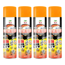 鱷魚 蚊蠅噴膠, 600ml, 4瓶