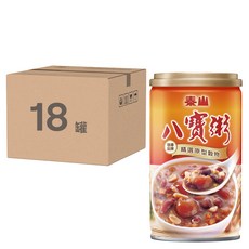 泰山 八寶粥 Set，精選原型穀物, 330g, 18罐