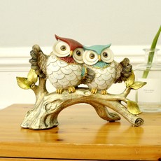 日常裝飾Doran Doran貓頭鷹室內裝飾小物, 古董