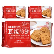TIAN PERNG 天鵬食品 瓦燒煎餅 原味, 105g, 3包