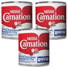 Carnation 三花 煉乳, 370g, 3罐