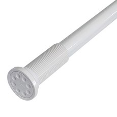 썬데코 이중 스프링 압축봉 22mm, 화이트