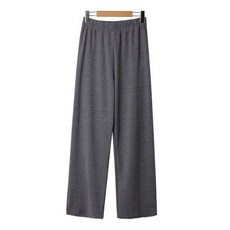 린다샵 여성용 니레이 밴딩 무지 와이드 트레이닝 롱 팬츠 cppt12938k39