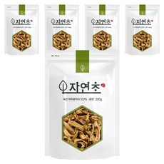 자연초 볶은 작두콩차, 200g, 5개, 1개입