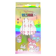 Sanrio My Melody 10 鉛筆 10P 套裝 B, 美樂蒂(外盒隨機出貨), 1組