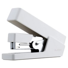 deLi 得力 NU SIGN幾何簡約釘書機 3號 + 24/6適用 ENS084, 1個, 淨白