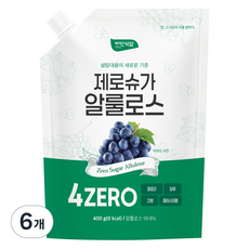 비단식당 제로슈가 알룰로스, 6개, 400g