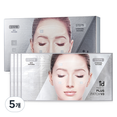 id PLACOSMETICS 愛德愛麗 Face Fit Plus貼片亮白面膜 V3, 5盒, 4片