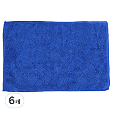 Clean Mate Plush 清潔手抹布 40 x 60 cm, 藍色, 6個