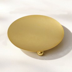 Laventia 圓形燭臺託盤, 金色 類型3