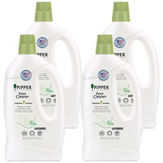 PiPPER STANDARD 沛柏 鳳梨發酵液地板清潔劑, 800ml, 4個