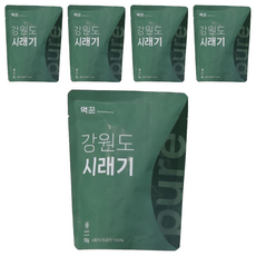 먹꾼 바로먹는 동결건조 강원도 시래기, 5개, 10g