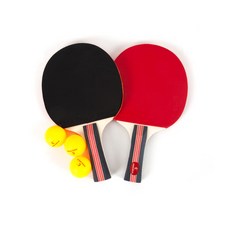 iWANNA 乒乓球拍 2入+乒乓球 3入, 單品