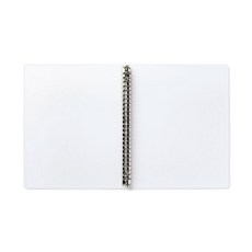 MUJI 無印良品 聚丙烯檔案夾 B5 26孔, 白色, 1本