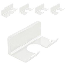 Withwin 簡易吹風機架 基本款, 6個, 白色