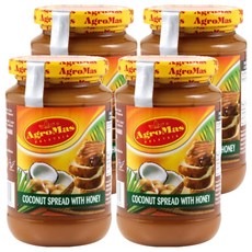 아그로마스 카야 코코넛 허니 스프레드, 450g, 4개