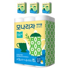 mona LISa. Air ball捲筒廚房紙巾, 150張, 48捲