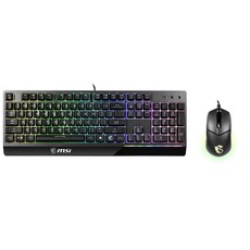 msi 微星 鍵盤滑鼠組 原廠保固, VIGOR GK30 COMBO TC, Black