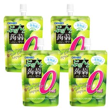 오리히로 샤인머스캣 0칼로리 곤약젤리, 130g, 4개