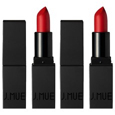 J.MUE MY DEAR 唇膏, 4號 櫻桃紅, 3.5g, 2個