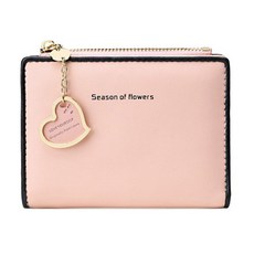 BUBBLYDAY 女款愛心吊飾短夾