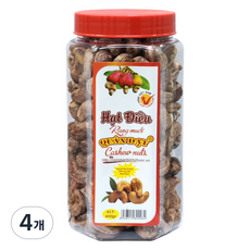 콴닷 구운 캐슈넛 가염, 400g, 4개