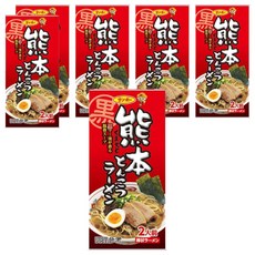 三寶 棒狀熊本豚骨風味拉麵 可搭配多種料理 濃郁湯頭 Q彈滑順, 6包