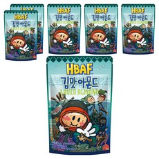 HBAF 杏仁果 海苔味, 120g, 6包