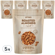 곰곰 구운 아몬드, 400g, 5개