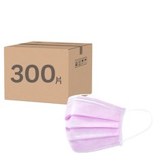 MEDTECS 美德醫療 醫用口罩 未滅菌 小臉款 大童, 脫魯粉, 50片, 6盒