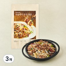 프레시지 차돌박이 숙주 볶음 2인분, 401g, 3개