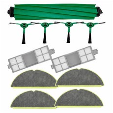 副廠 iROBOT Roomba 205 Combo 配件耗材套裝 主刷 1個 + 邊刷 4個 + 濾網 2個 + 拖布 4個, 1套