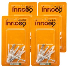 Innotime 一體式混凝土壁虎螺絲(6x35mm) 10入 NIT602, 40套
